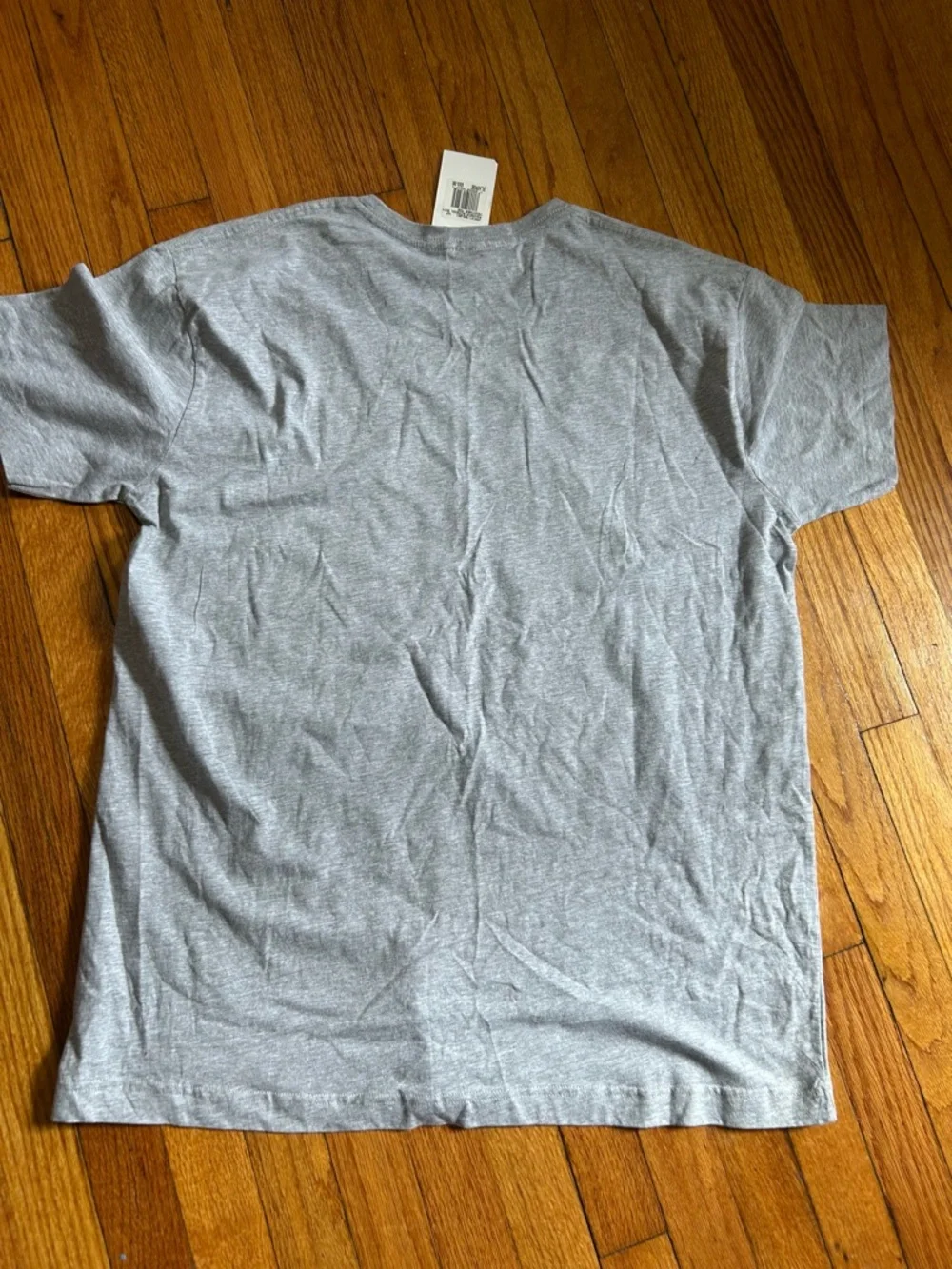 Raunchy Mens Gray T-Shirt Graphic Vulture Bird with Hat Crew Short Sleeve XL